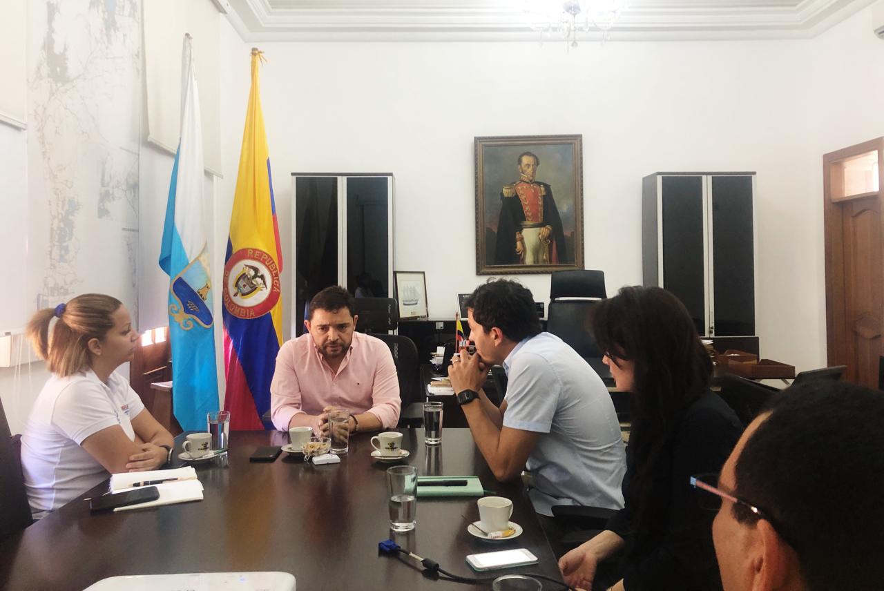 Alcalde Martínez se reunió con viceministro de agua para continuar trabajando en la solución definitiva a los problemas de acueducto y alcantarillado de Santa Marta Alcalde Martínez se reunió con viceministro de agua para continuar trabajando en la solución definitiva a los problemas de acueducto y alcantarillado de Santa Marta