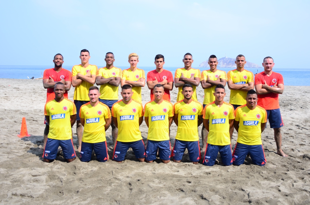 Santa Marta es cuartel de verano de la selección Colombia en fútbol playa Santa Marta es cuartel de verano de la selección Colombia en fútbol playa
