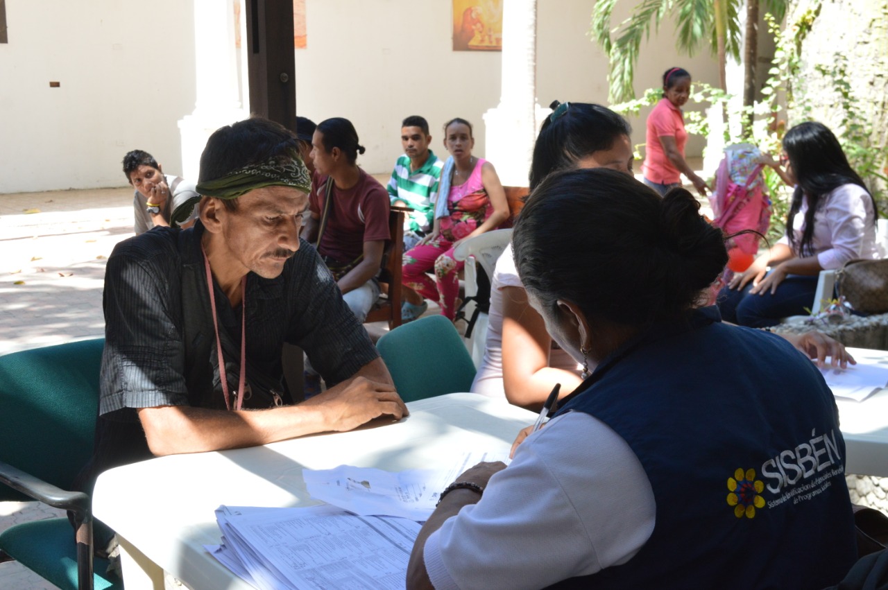 Jornada de sisbenización y documentos de identidad se toma el San Juan de Dios Jornada de sisbenización y documentos de identidad se toma el San Juan de Dios