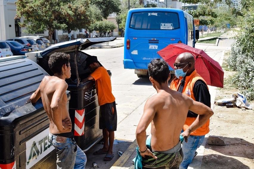 Habitantes de calle reciben atención integral por parte de la Alcaldía