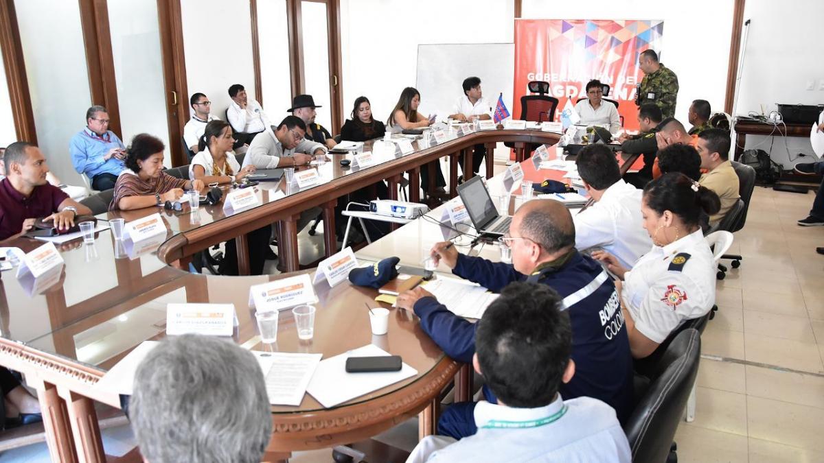 Distrito participó en Consejo Departamental  para la gestión de riesgos durante la temporada seca