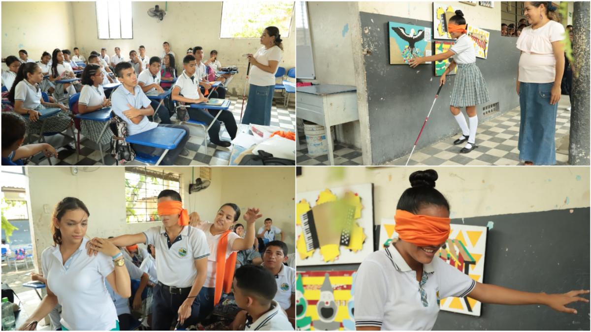 Alcaldía del Cambio promueve la inclusión en las instituciones educativas del Distrito