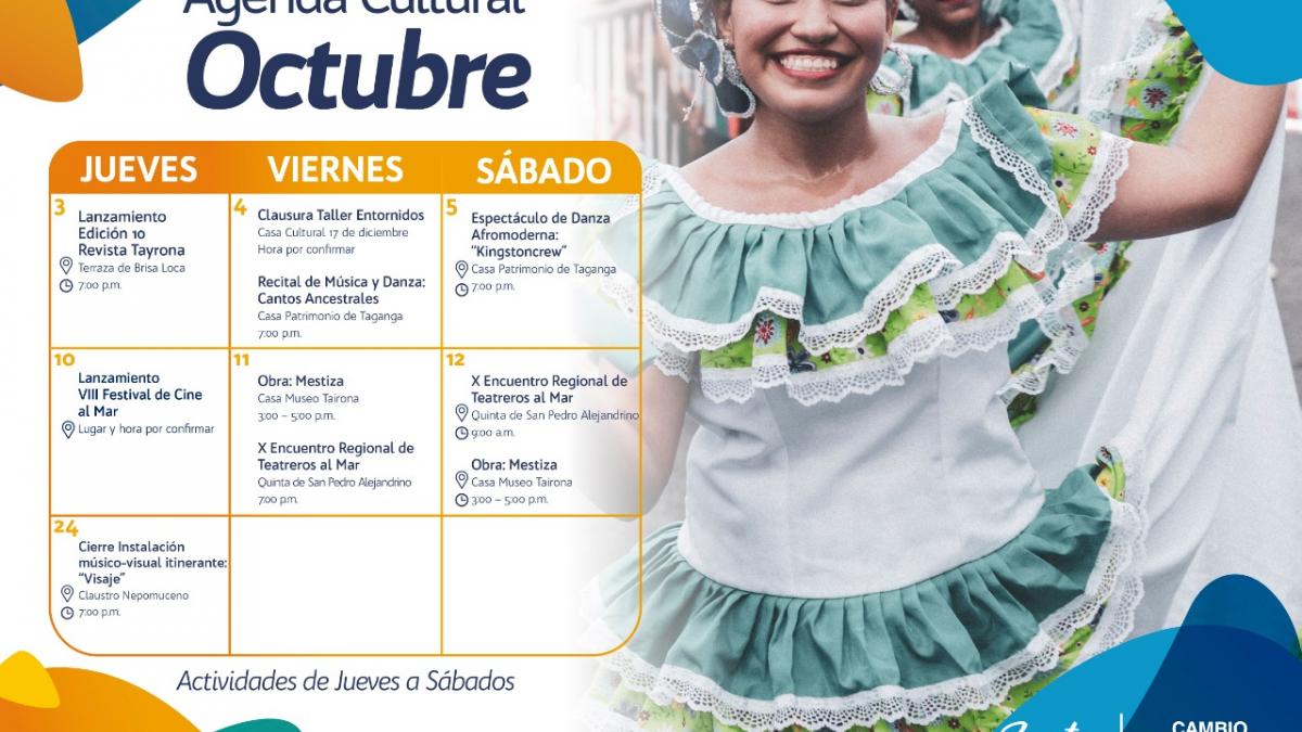 Danza, teatro y cine conforman la agenda cultural distrital