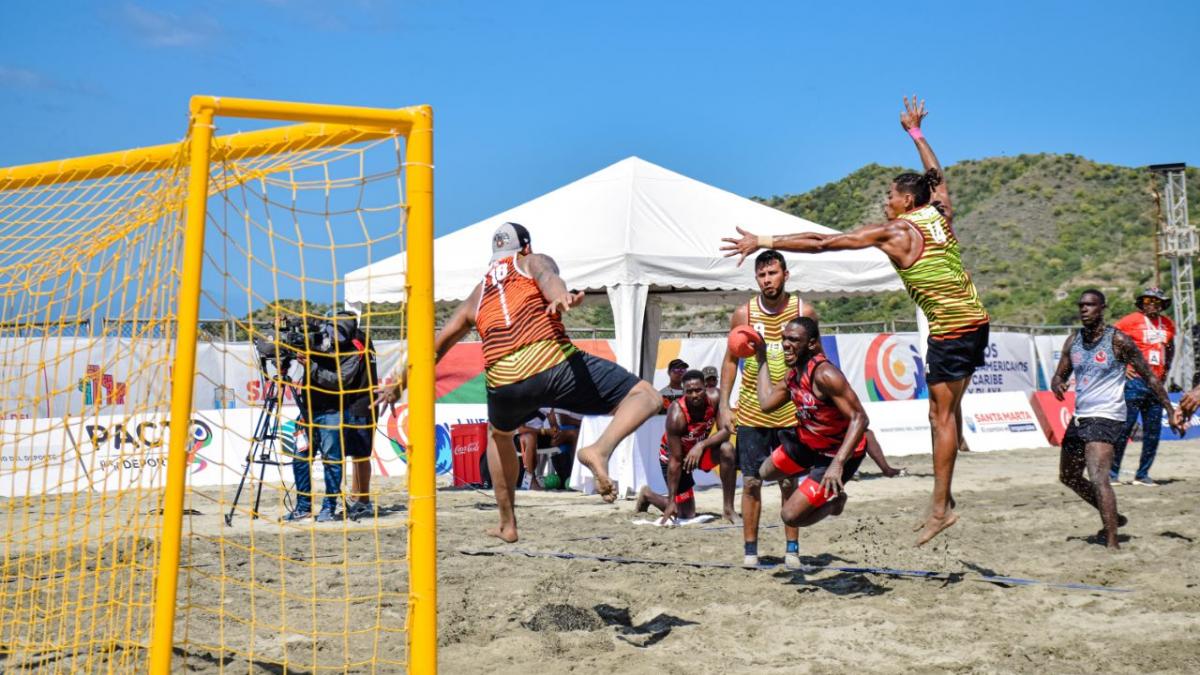 Venezuela se colgó el oro en el balonmano playa masculino