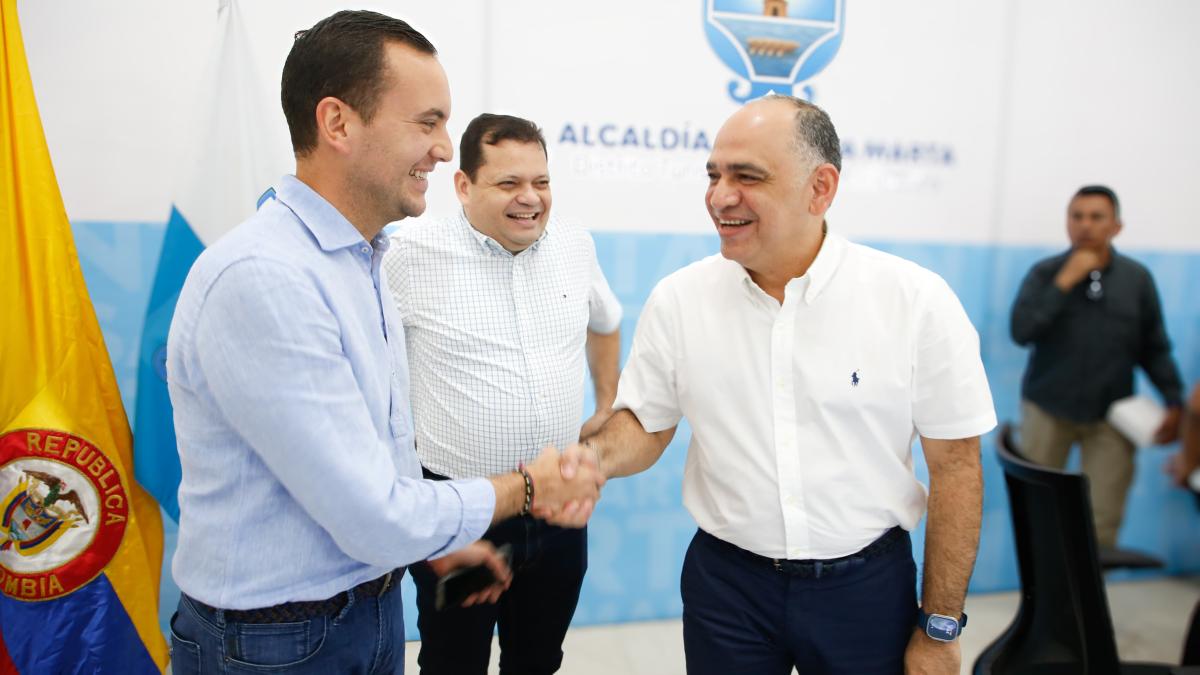 BOL. N° 0120 - Avanza gestión para mejorar suministro de agua en Santa Marta: Alcaldía, la CAF y Gobierno Nacional unen esfuerzos BOL. N° 0120 - Avanza gestión para mejorar suministro de agua en Santa Marta: Alcaldía, la CAF y Gobierno Nacional unen esfuerzos