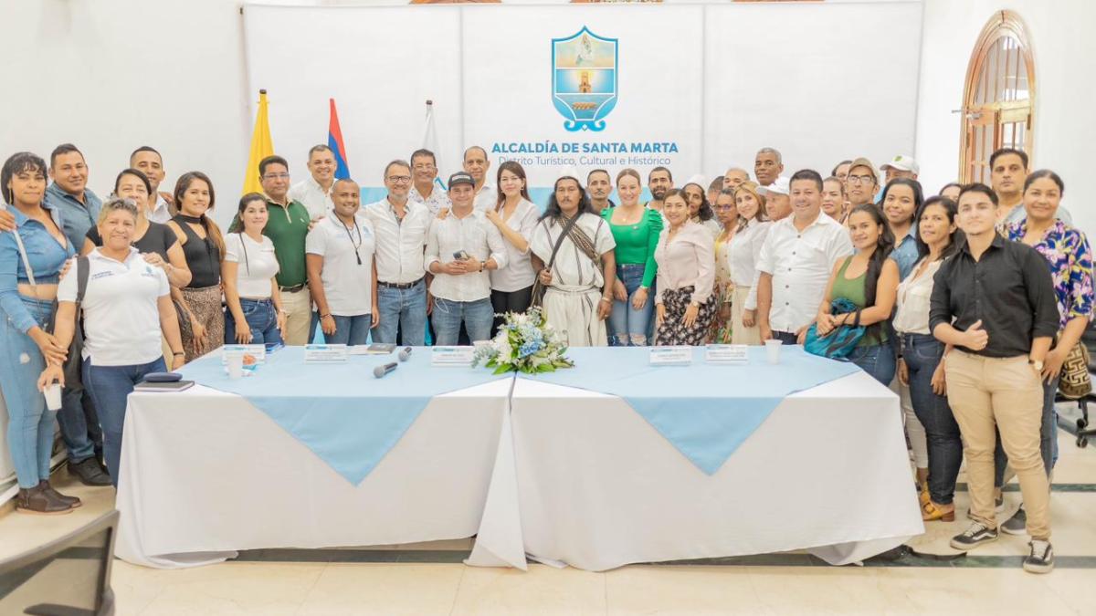 Segunda mesa de trabajo de Alcaldía Distrital de Santa Marta con líderes de la zona rural del distrito