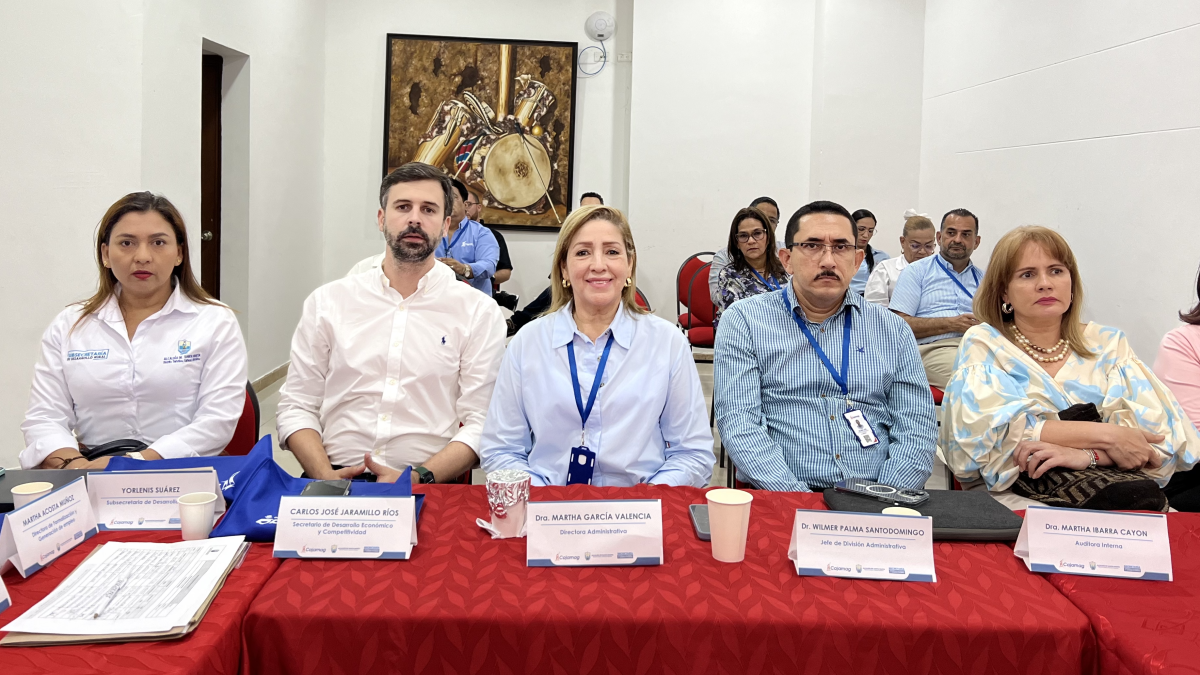 Secretaría de Desarrollo Económico y Competitividad y Cajamag unen esfuerzos para impulsar el desarrollo de Santa Marta Secretaría de Desarrollo Económico y Competitividad y Cajamag unen esfuerzos para impulsar el desarrollo de Santa Marta