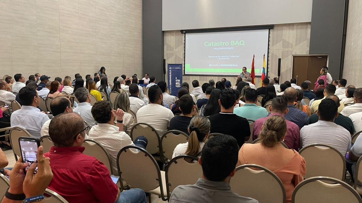 Distrito hace presencia en el lanzamiento del Observatorio Inmobiliario de Catastro en Barranquilla  