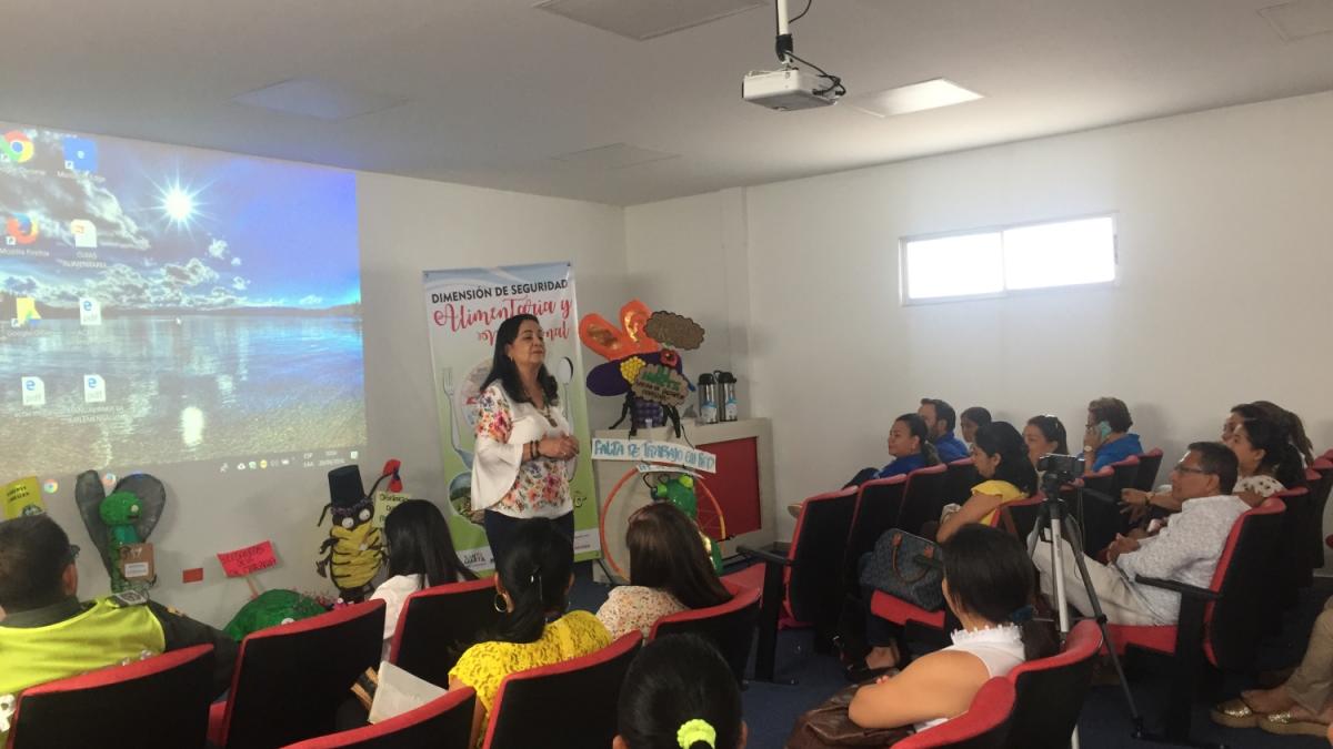 Distrito coordinó comités de Lactancia Materna y Seguridad Alimentaria