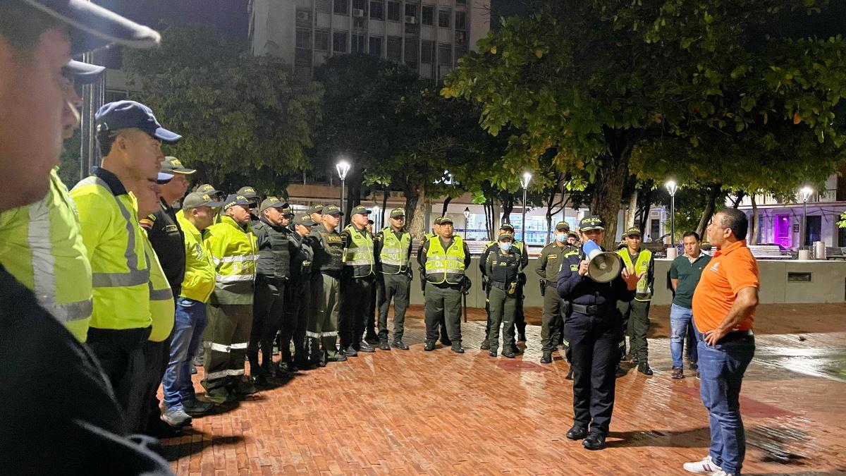 Distrito intensifica controles de seguridad en Centro Histórico, El Rodadero y Pescaíto