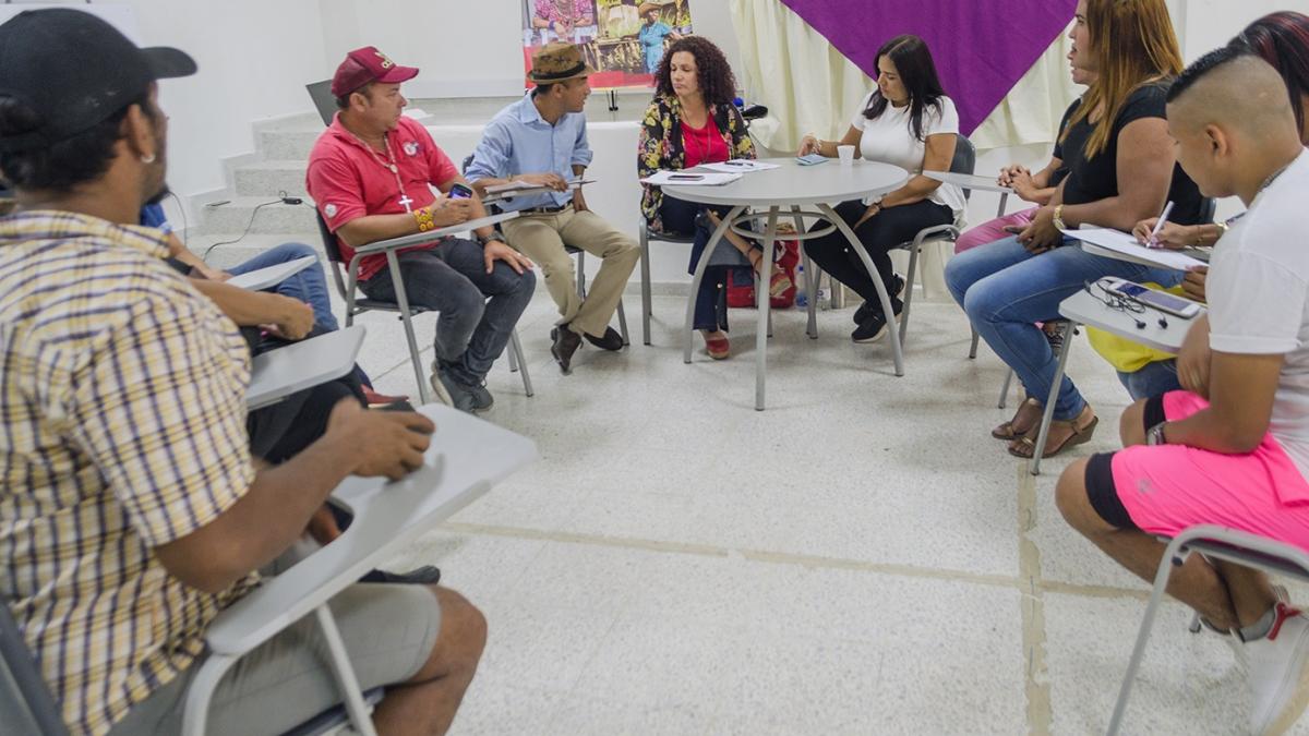 Concertación de la agenda de acción entre la población Lgtbi y el Distrito