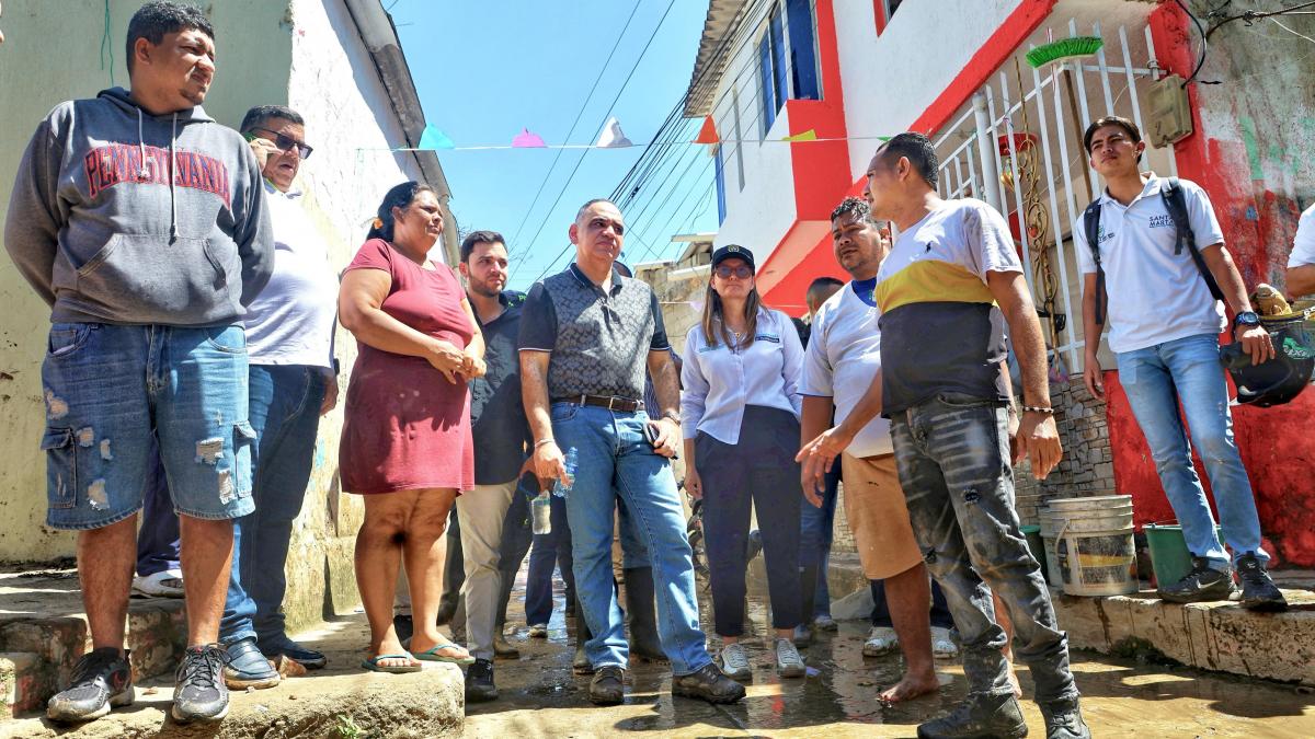 Familias damnificadas por las lluvias