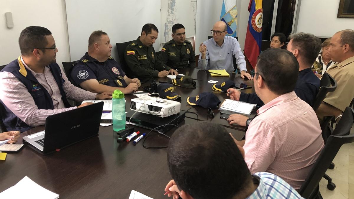 Alcalde (e) Andrés Rugeles invitó a Directora del IDEAM a participar en Comité de Gestión del Riesgo