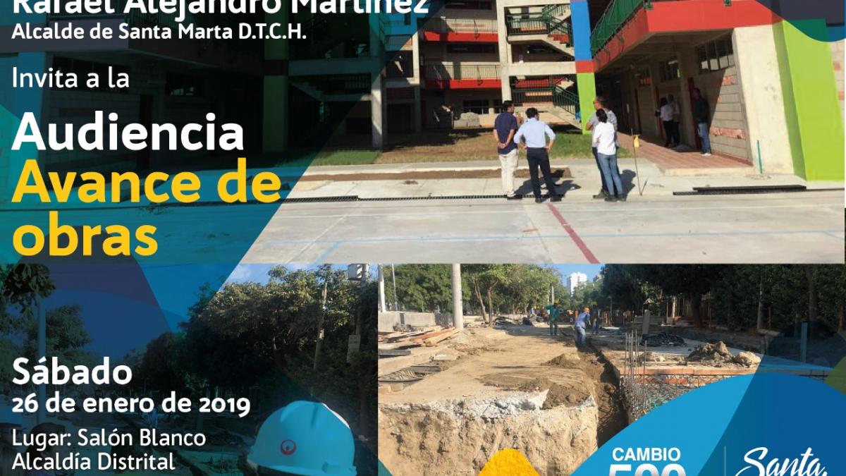 Gran Audiencia Pública de Avance de Obras del 2019