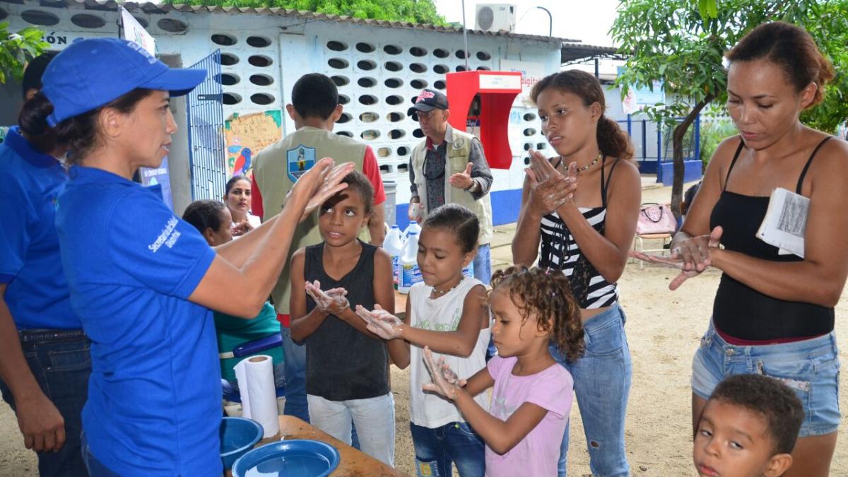 Distrito continúa desplegando acciones  por niños y niñas más sanos