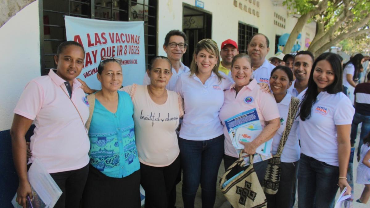 Habitantes de La Paz se pusieron al día con las vacunas y conmemoraron la lucha contra la Lepra