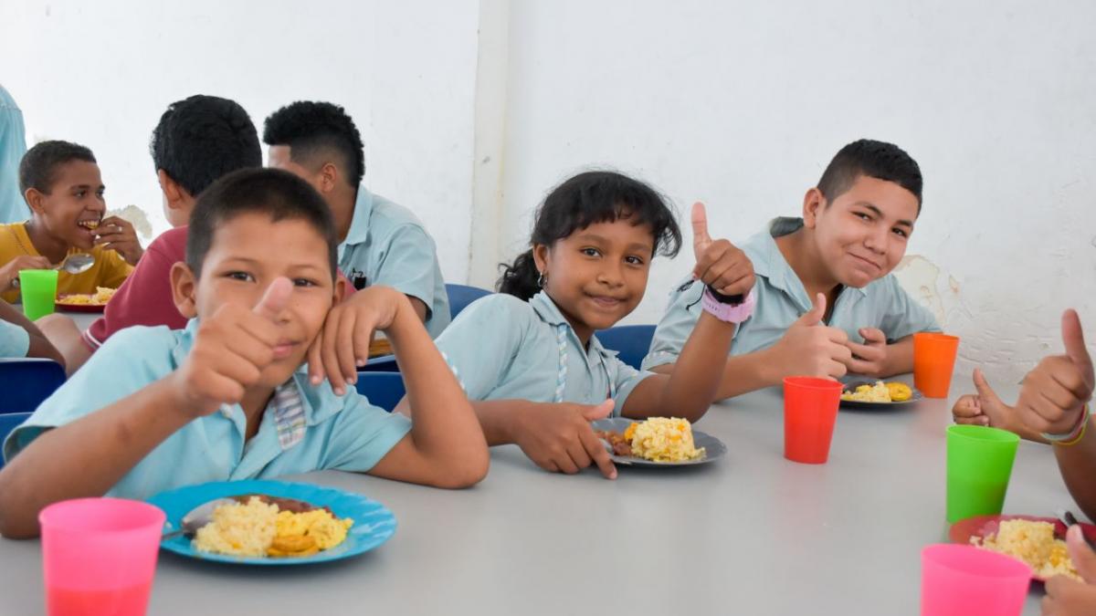Alimentos del PAE en Santa Marta son suministrados en condiciones óptimas