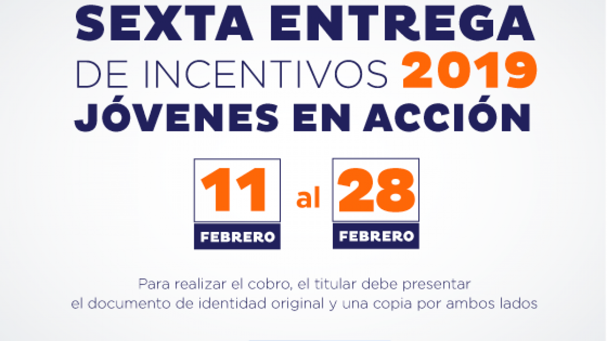 Alcaldía habilita14 puntos para  la sexta entrega de incentivos a beneficiarios del programa Jóvenes en Acción