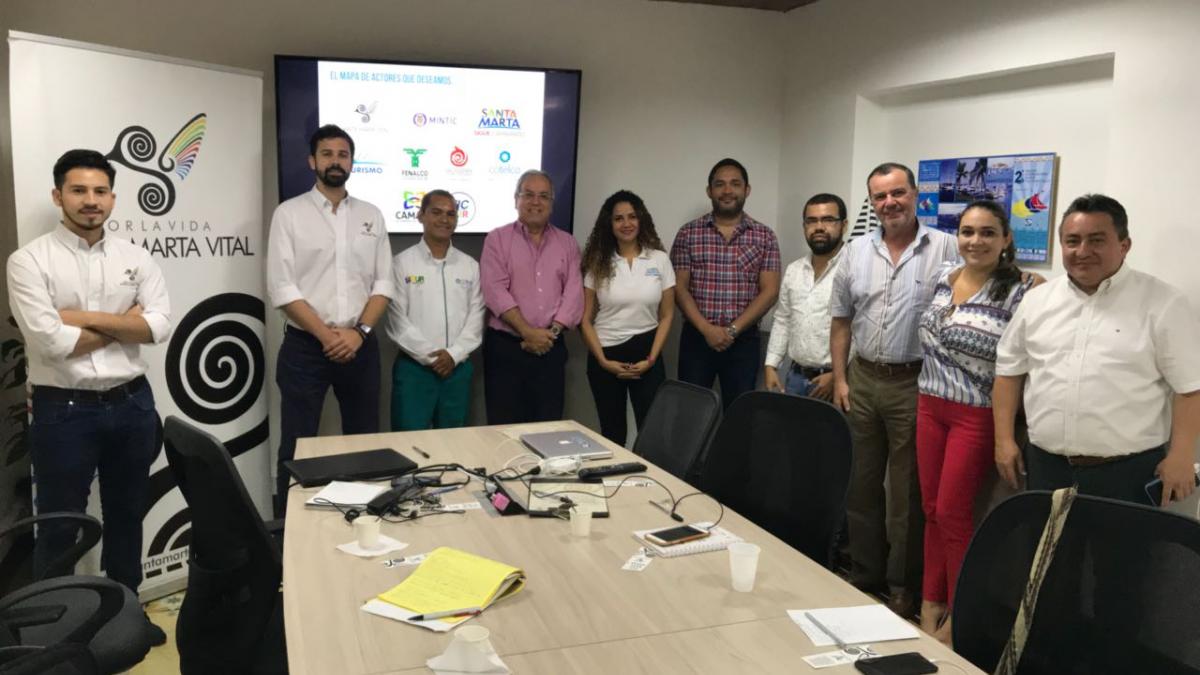 Distrito presentó a gremios proyecto de plataforma tecnológica para promocionar la ciudad