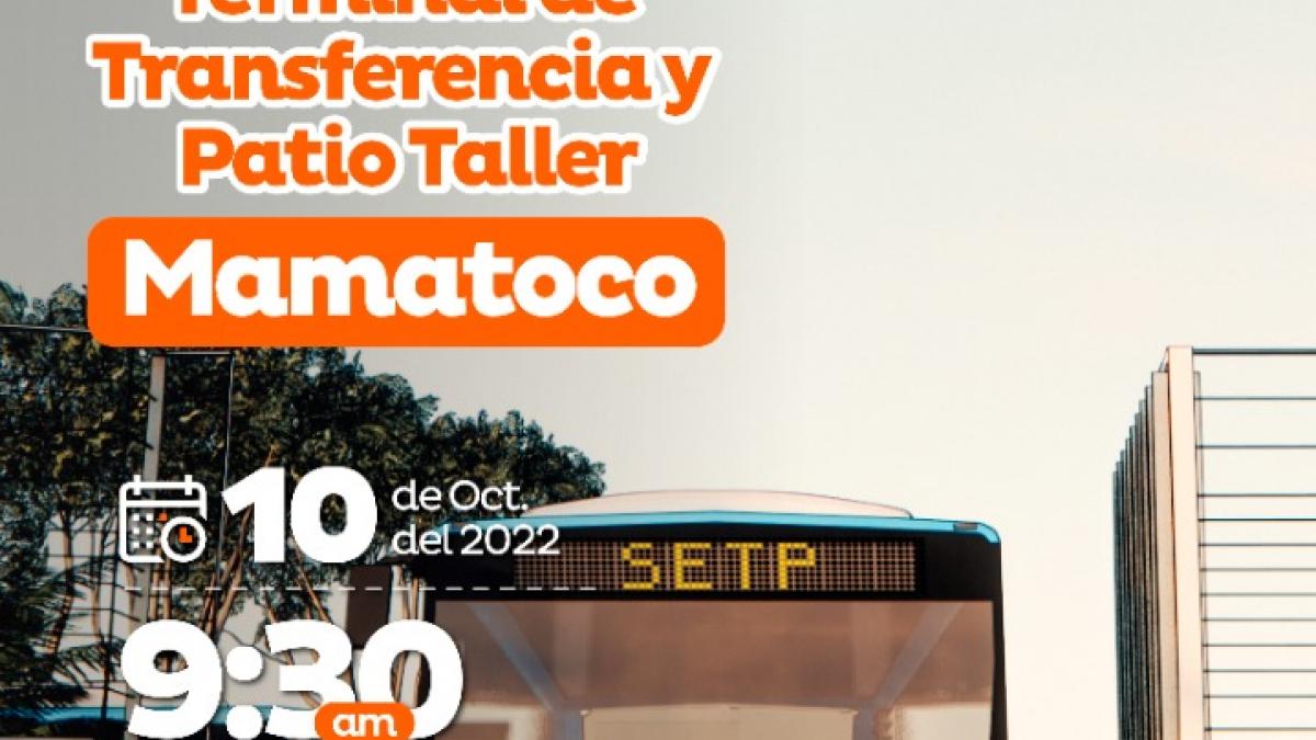 Alcaldesa anunciará el inicio de obra de la Terminal de Transferencia y Patio Taller Mamatoco