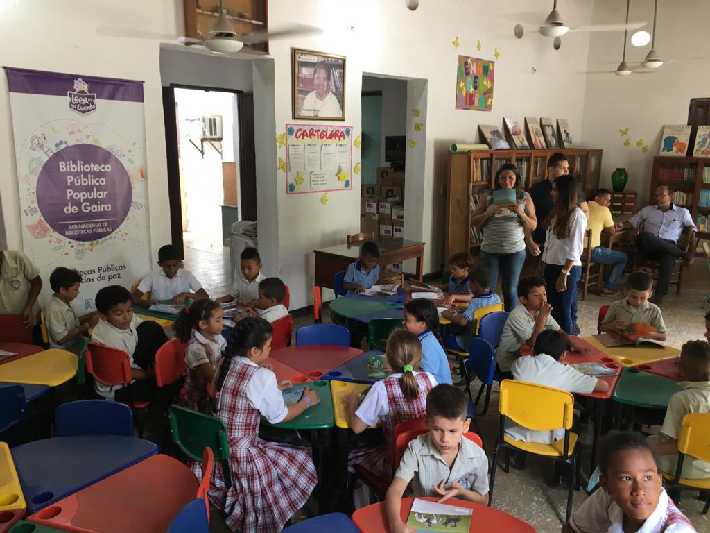 Distrito aumenta en los niños el interés por la lectura Distrito aumenta en los niños el interés por la lectura