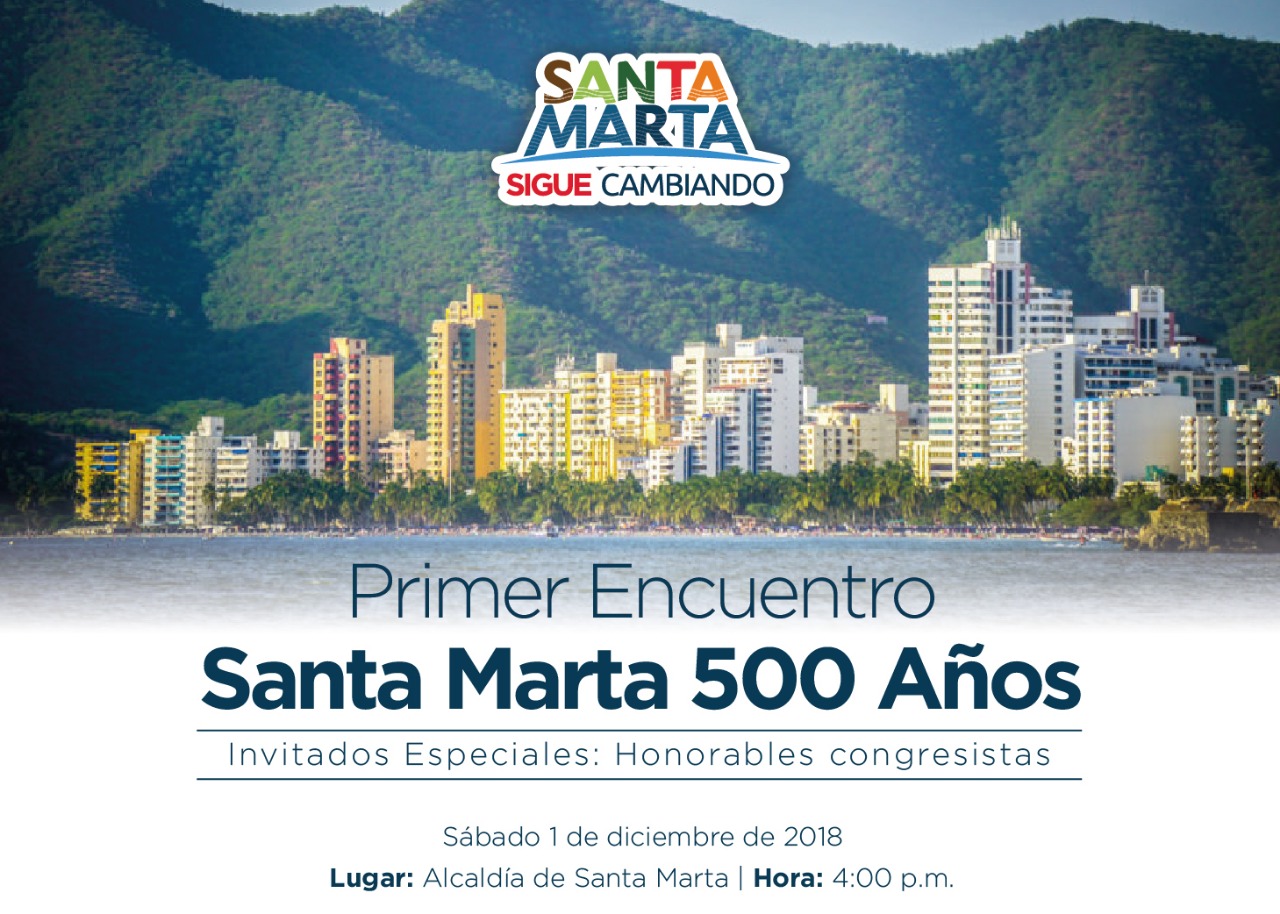 Con congresistas, Alcaldía realiza el primer encuentro: ‘Santa Marta 500 Años’ Con congresistas, Alcaldía realiza el primer encuentro: ‘Santa Marta 500 Años’
