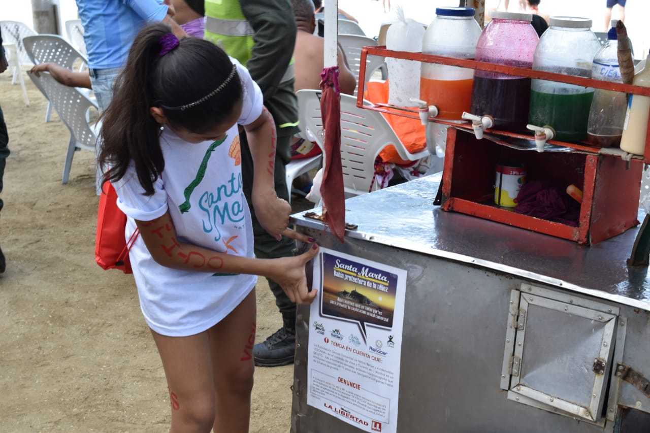 Agresiva Campaña contra la Explotación Sexual Infantil en Santa Marta Agresiva Campaña contra la Explotación Sexual Infantil en Santa Marta