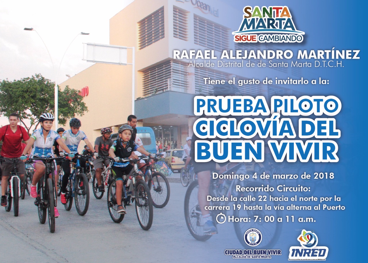 Primera Ciclovía del “Cambio y el Buen Vivir” Primera Ciclovía del “Cambio y el Buen Vivir”